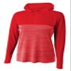 A4 A4 Women's Slate Quarter Zip Hoodie view 1