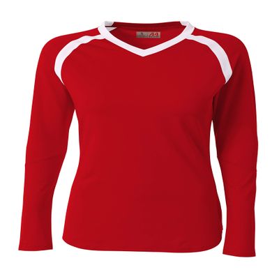 A4 A4 Ace Long Sleeve Volleyball Jersey