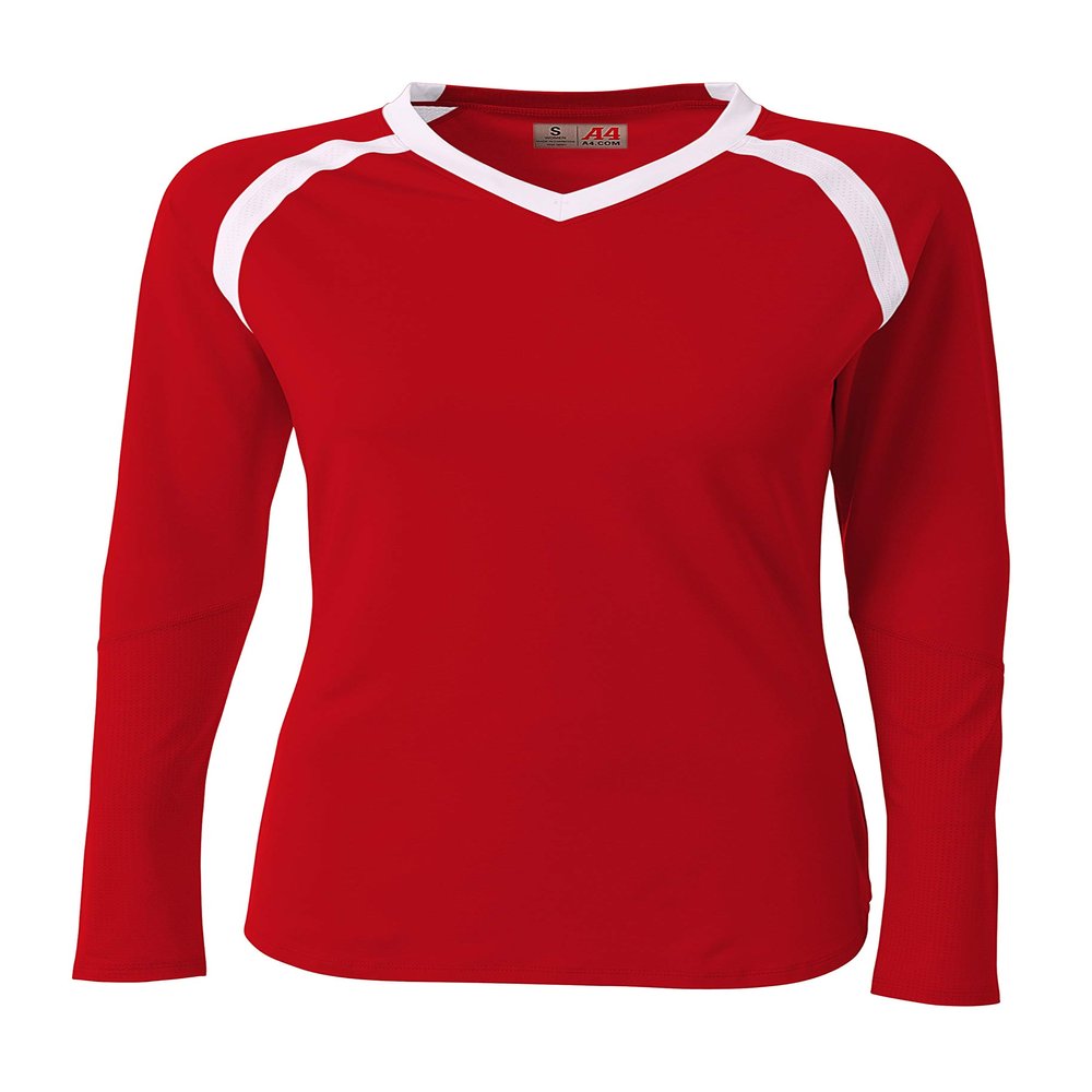 A4 A4 Ace Long Sleeve Volleyball Jersey