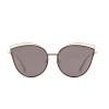 EVEE Oversize Double Wire Cat-Eye Sunglasses (Kitey) (Rose Gold/Pink) view 1