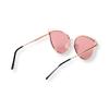 EVEE Oversize Double Wire Cat-Eye Sunglasses (Kitey) (Rose Gold/Pink) view 2