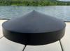 16" Black Cone Piling Cap view 2