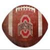 Fan Creations Ohio State Buckeyes 12" Football Shaped Sign view 1