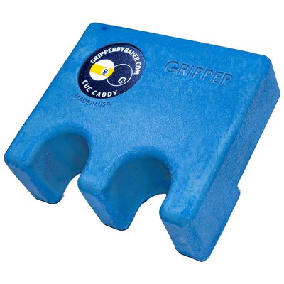 Bauer Gripper Slim 2 Cue Caddy (Blue)