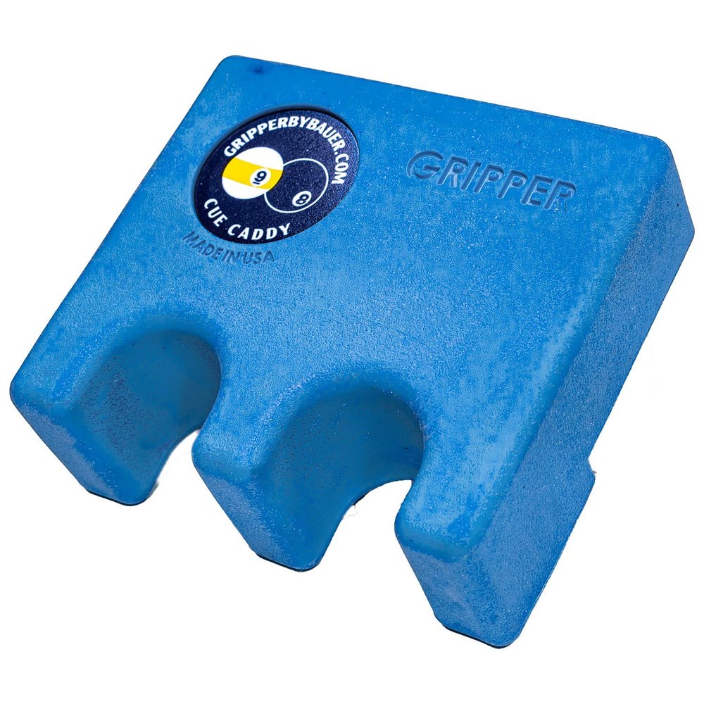 Bauer Gripper Slim 2 Cue Caddy (Blue)