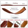 vinacreations 18mm Light Brown Leather Watch Band Quick Release Handmade Leather Strap Croc Replacement Wristband for Men Stainless Steel Christmas Fathers Day Gift Dad Son Husband DH-06-18MM view 3