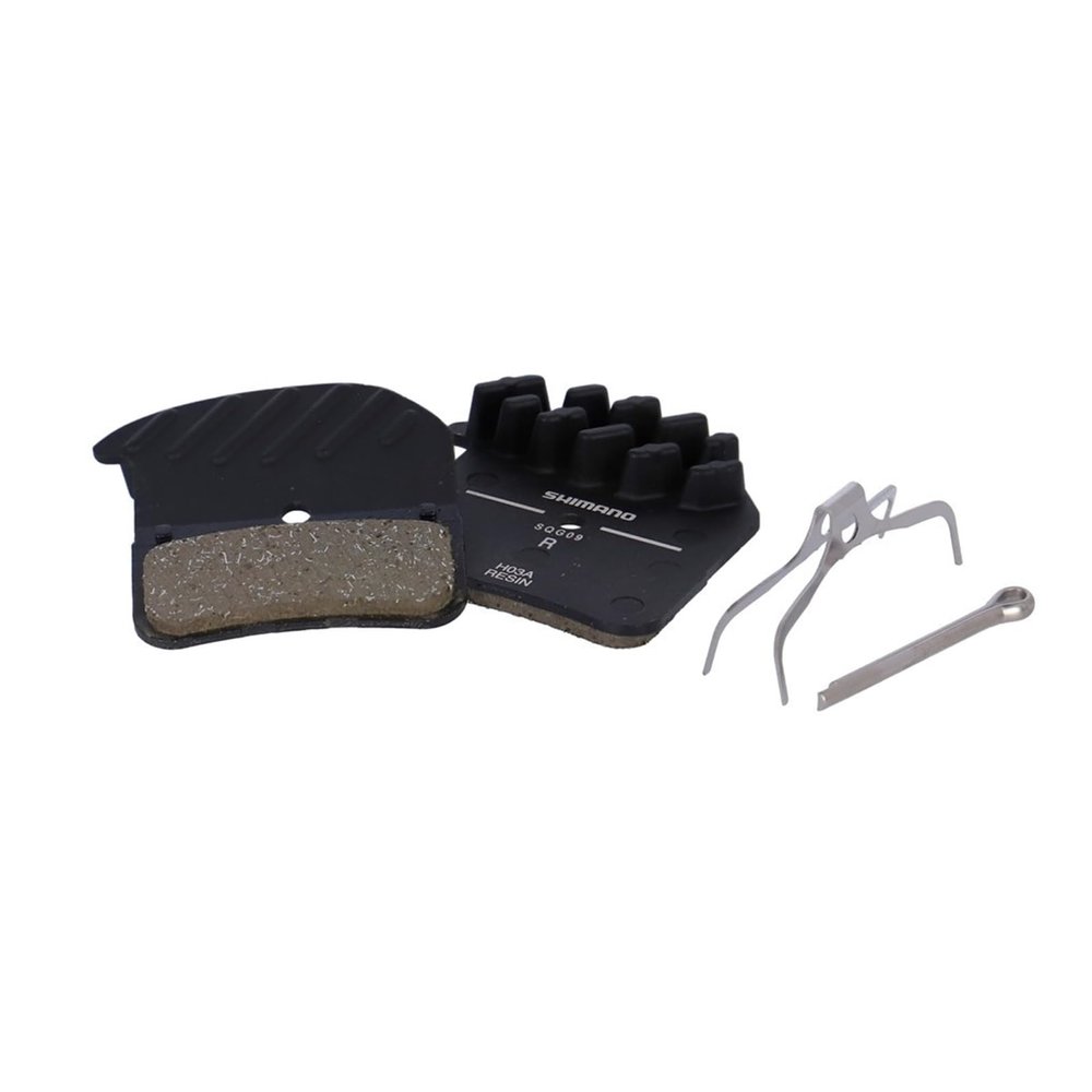 Shimano H03A - Resin Disc Brake Pads Alloy Backed with Cooling Fins