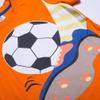 2-8Y Toddler Kids Baby Boys Summer T-Shirt Cotton Short Sleeve Bouse Basketball Soccer Funny Print Tops Clothes (Orange, 24M) view 3