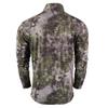 Kryptek Men's Altitude Collection Arma Tech Half Zip Long-Sleeved Camo Hunting Shirt view 2