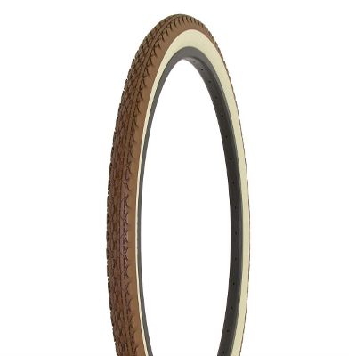 Lowrider Bike Tire Duro 26" x 2.125" Brown/Cream Side Wall HF-133 Beach Cruiser Bicycle tire
