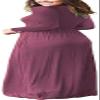 AUSELILY Maxi Dress for Women Casual Long Sleeve Crewneck Empire Waist Long Dresses with Pockets 2026 Mauve2 M view 4