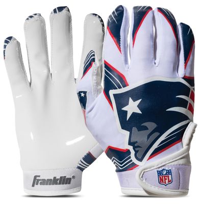 Franklin Sports NFL New England Patriots Youth Football Receiver Gloves - X-Small/Small