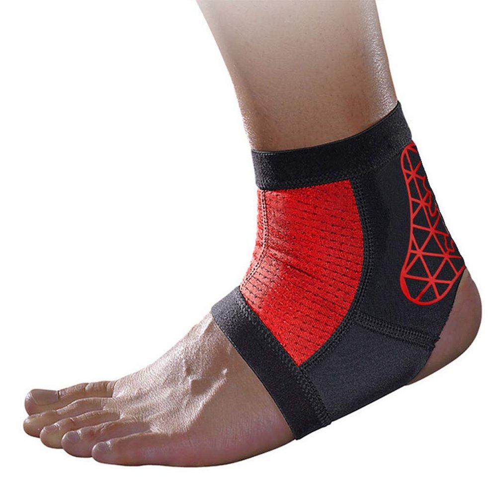 Kmgjc Ankle Support, Multi-Purpose and Breathable Compression - Accelerated Recovery, Reduced Muscle Fatigue - Breathable and Comfortable + Bonus Ankle Support! (one Size fits All) (1 Pack)