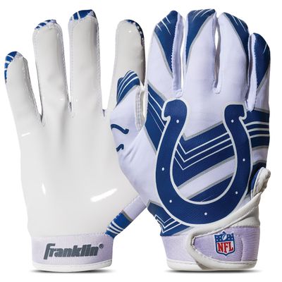 Franklin Sports NFL Indianapolis Colts Youth Football Receiver Gloves - X-Small/Small