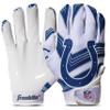 Franklin Sports NFL Indianapolis Colts Youth Football Receiver Gloves - X-Small/Small view 1