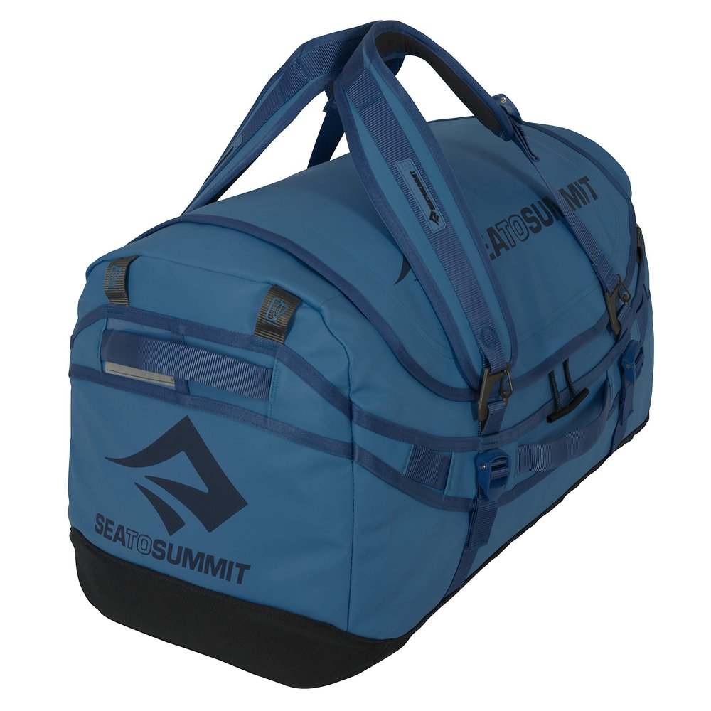 Sea to Summit Expedition Duffle Bag with Backpack Straps, 90 Liter, Dark Blue