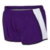 Augusta Sportswear Girls Small Purple/White/Black Shorts view 2