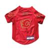 Littlearth Calgary Flames NHL Stretch Pet Jersey view 1