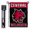 Central Washington Wildcats Garden Flag with Pole Stand Holder view 1