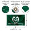 Colorado State Rams Flag with Pole and Bracket Complete Set view 3