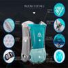 Win.Deeper 5L Lightweight Running Backpack Outdoor Sports Trail Racing Marathon Hiking Fitness Bag Hydration Vest Pack (Blue + 500ML Water Bottle) view 2