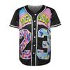 Benny 'The Jet' Rodriguez 30 The Sandlot Bel Air Short Sleeve Squints Yeah-Yeah Baseball Jersey (23-Black, Large) view 1