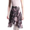 118145001 Floral Long Ballet Skirt Fashion Printing Chiffon Dance Skirt (M 165, Floral) view 2