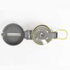 AceCamp Folding Metal Compass, Foldable & Portable Compass, Professional Multifunctional Metal Compass with Metal Sight Line & Magnifying Glass for Hiking, Camping, Backing (Grey Medium) view 4