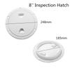 DalaB 4" 6" 8" Hatch Cover Deck Plate Non Slip Inspection for Marine Boat Kayak Canoe - (Color: 6inch) view 2