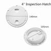 DalaB 4" 6" 8" Hatch Cover Deck Plate Non Slip Inspection for Marine Boat Kayak Canoe - (Color: 6inch) view 3
