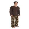 CHEROKEE Men's 2-Piece Pajama Top and Bottom Set Sleepwear, -Multi, L view 3