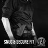 1791 GUNLEATHER Glock Holster - OWB & IWB Right Handed Leather Gun Holster - Fits Glock 17, 19, Ruger SR9, SR22, Sig P225, Springfield XDS, S&W Shield, MP9, MP40, Walther CCP, P22, Taurus G2 - Black view 4