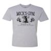 3X-Large Dark Heather Gray Mens Mick's Gym Philadelphia PA Deluxe Soft T-Shirt view 1