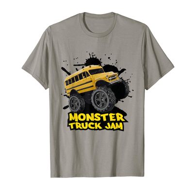 Monster Truck School Bus T-Shirt