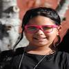 3 Pairs Kids Glasses Clear Lens Pink Light Yellow Matte Mirror Lens Turquoise view 3