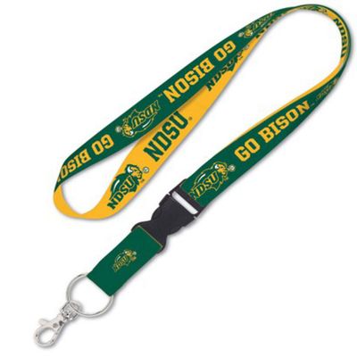 WinCraft North Dakota State NDSU Bison 1 Lanyard Id Holder, Slogan Edition