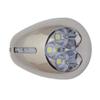 JZ 12V 316 Stainless Steel Surface Mount LED Docking Light Marine Pontoon Boat view 1