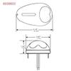 JZ 12V 316 Stainless Steel Surface Mount LED Docking Light Marine Pontoon Boat view 4