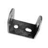 Baosity 2 Pieces Heavy Duty Stainless Steel Kayak Canoe Fishing Boat Rudder Mount Bracket Hardware Replacement Gear Accessories view 2