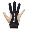 Seektop Archery Gloves Shooting Hunting Leather Three Finger Protector for Youth Adult Beginner -S view 1
