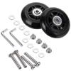 F-ber Luggage Suitcase Wheels Replacement Kit 68x24mm/2.68"x0.94" w/ 6mm ABEC 608zz Inline Outdoor Skate, Set of (2) Wheels (OD:68 W:24 ID:6 Axles:35&40) view 1