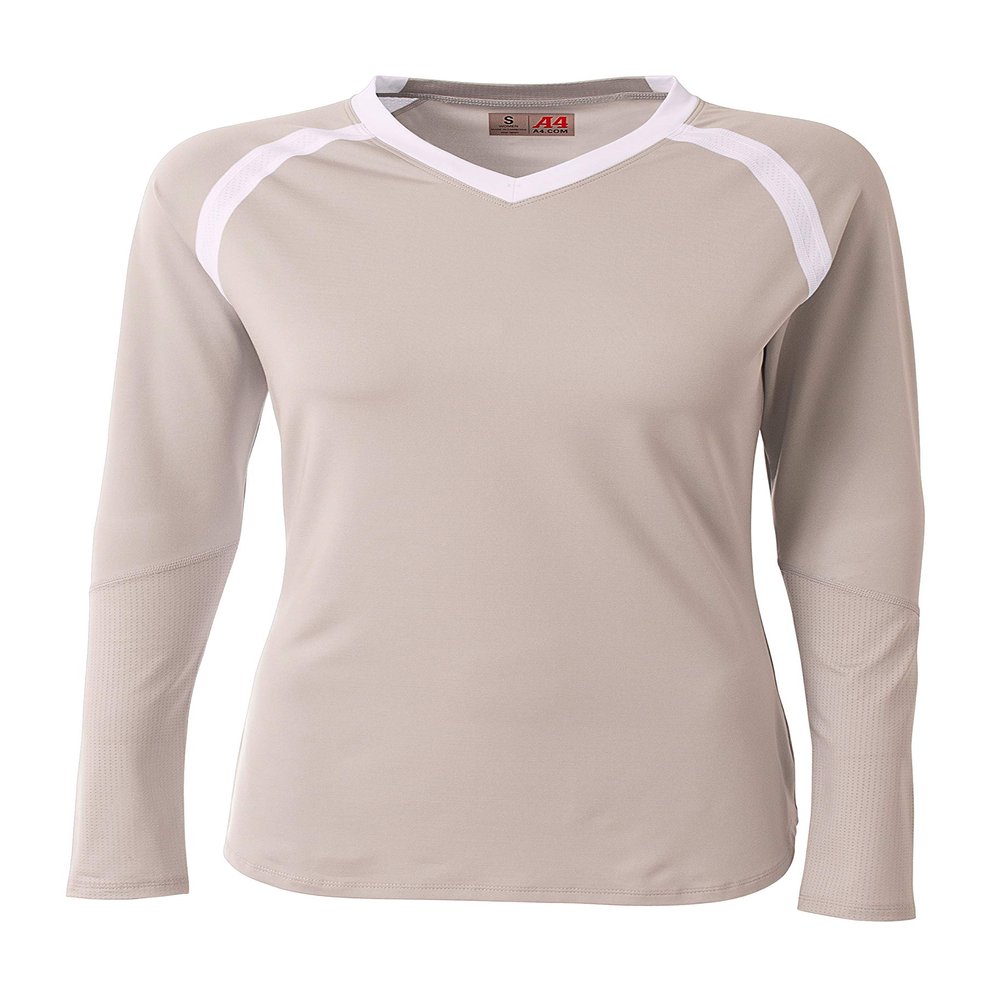 A4 A4 Ace Long Sleeve Volleyball Jersey