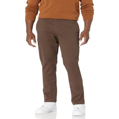 Goodthreads Men's Skinny-Fit Washed Chino Pant Pants, -Brown, 29W x 32L