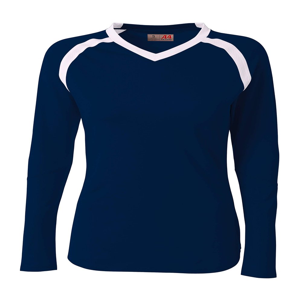 A4 A4 Youth Ace Long Sleeve Volleyball Jers