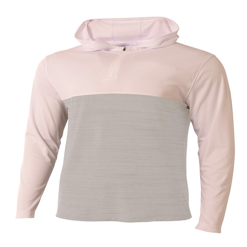 A4 A4 Slate Quarter Zip Hoodie
