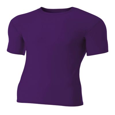 A4 A4 Youth Short Sleeve Compression Crew