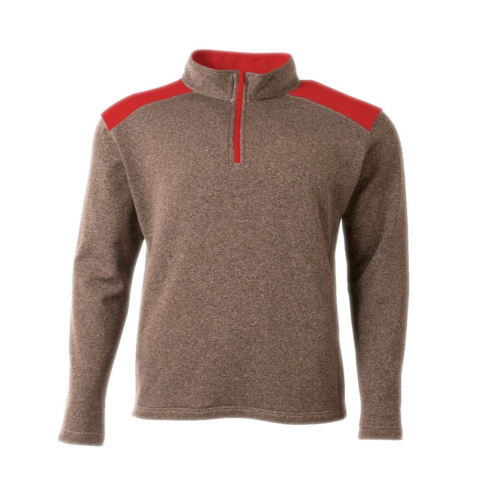 A4 A4 Youth Tourney Fleece Quarter Zip