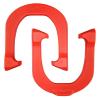 Lasso Pro Pitching Horseshoes, USA Made (Red- Single Pair (2 Horseshoes)) view 1