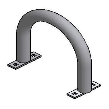 14" Hoop - 2" Pipe