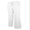 Natual Uniforms Women's Ultra Soft Modern Fit Drawstring Scrub Pant (White, Large) view 2